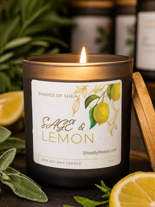 Sage & Lemon Candle