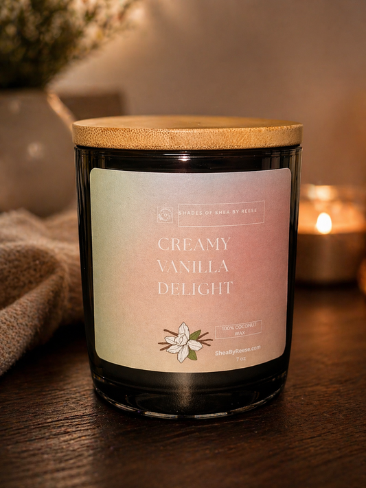 Creamy Vanilla Delight Candle