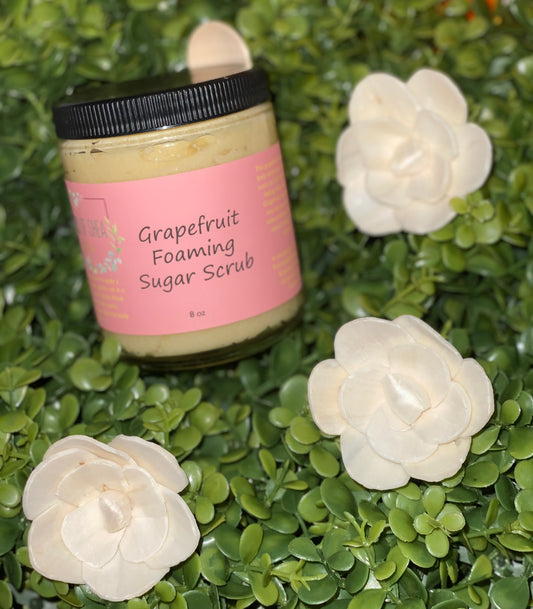 Grapefruit Foaming Sugar Body Scrub