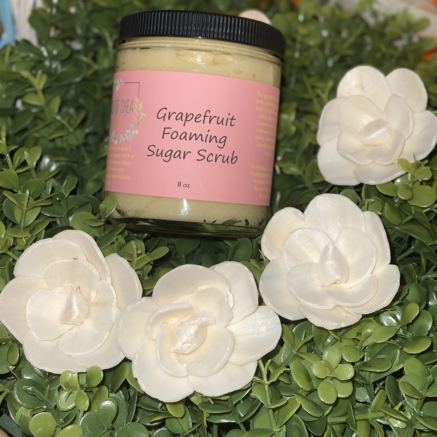 Grapefruit Foaming Sugar Body Scrub